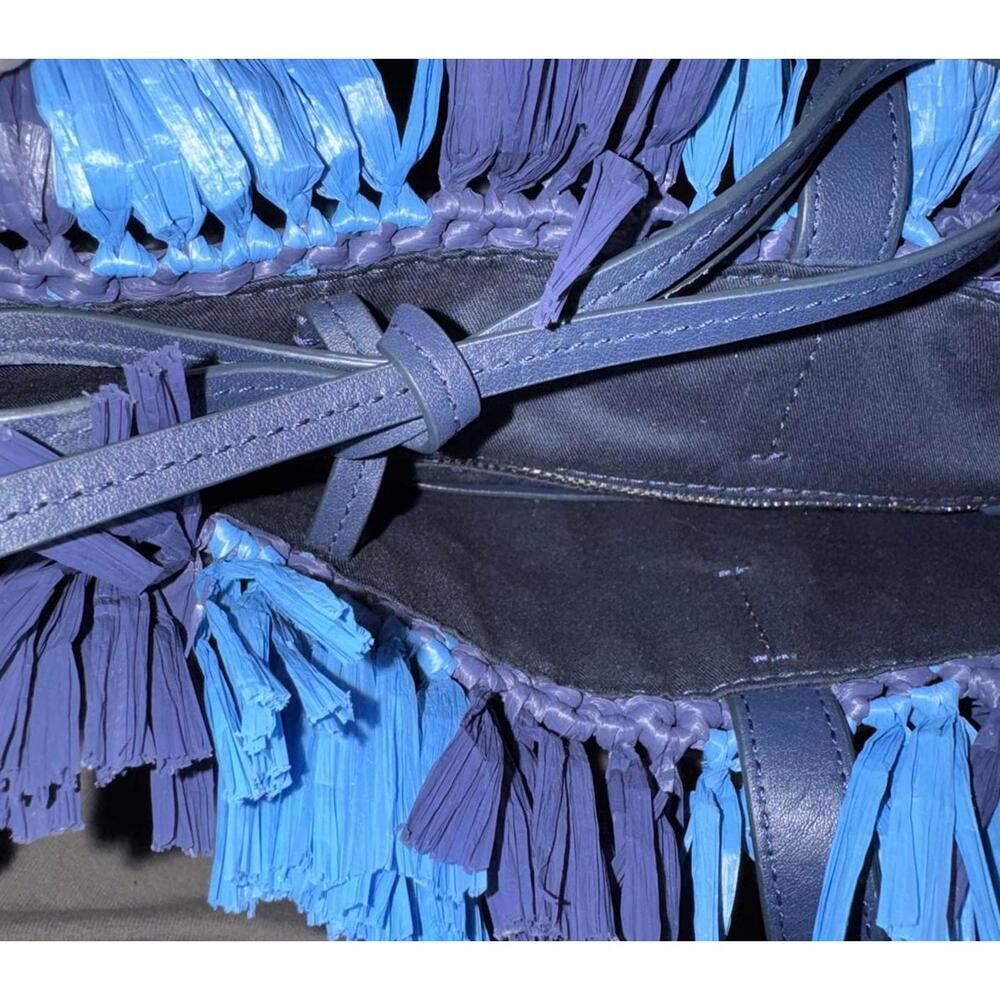 Kate Spade Sam Stripe Raffia Tote - Picture 7 of 7